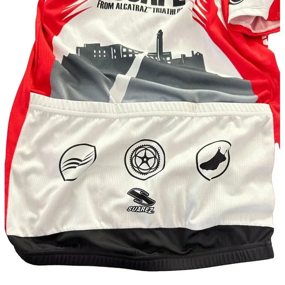 Triathlon Mens Shirt Escape From Alcatraz Size M 2016 Sports - Picture 5 of 9